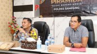 AKBP Siswantoro Ucapkan Selamat Hari Pers Nasional Kepada Wartawan Sampang Saat Ngopi Bareng Media