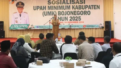 Besaran UMK Bojonegoro Tahun 2025 Rp 2.525.132, Naik 6,5 %