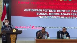 Pemkab Bojonegoro Gelar Rapat Terpadu Antisipasi Konflik Sosial Saat Perayaan Nataru